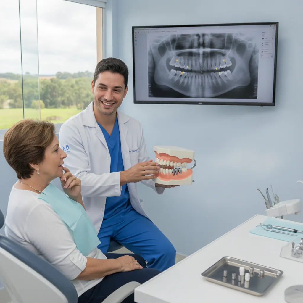 Implante Dentário para Quem Perdeu Todos os Dentes em Tapejara RS